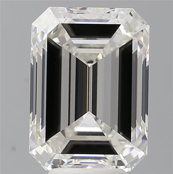 6.08 ct. emerald Lab Grown Diamond front image
