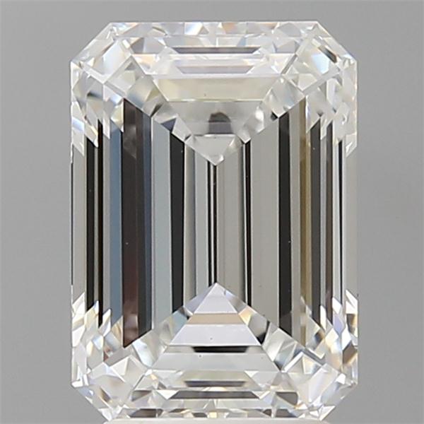 3.56 ct. emerald Lab Grown Diamond front image