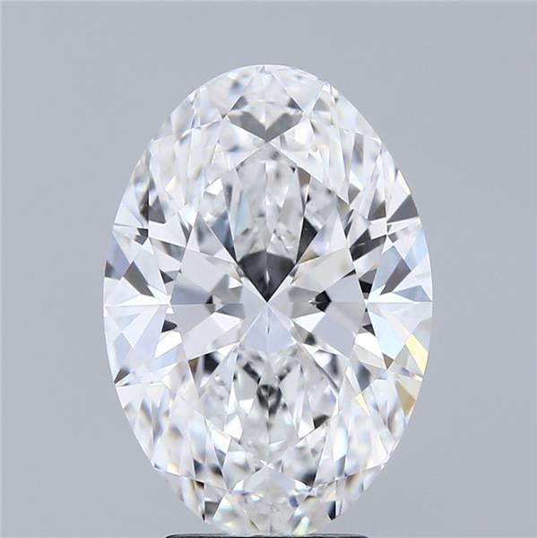 4.58 ct. oval Lab Grown Diamond front image