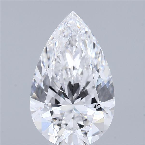 3.04 ct. pear Lab Grown Diamond front image