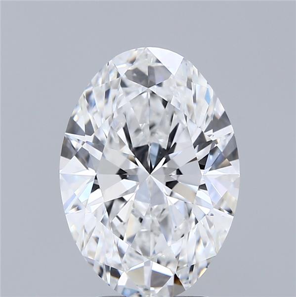 4.07 ct. oval Lab Grown Diamond front image