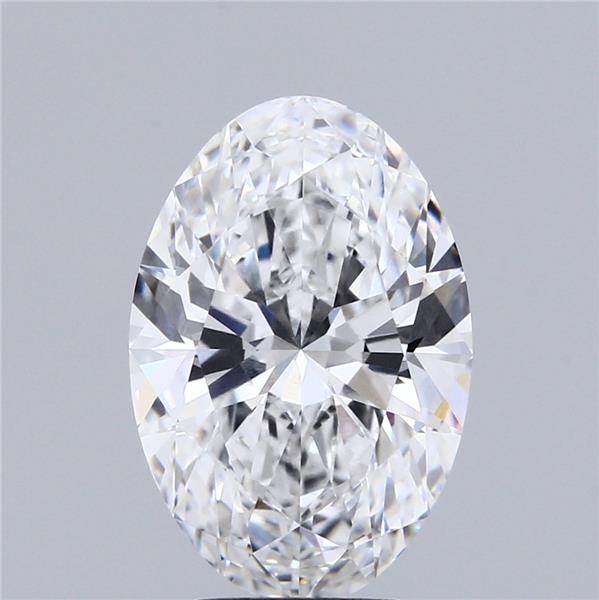 4.09 ct. oval Lab Grown Diamond front image