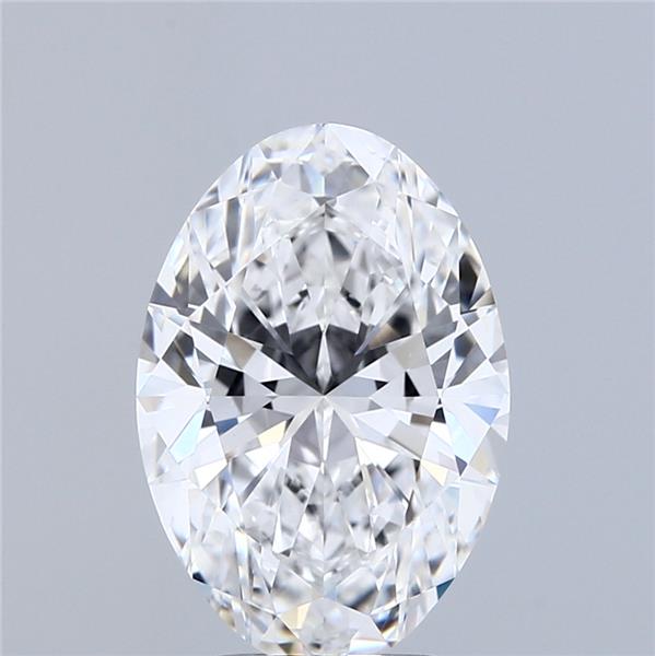 3.07 ct. oval Lab Grown Diamond front image