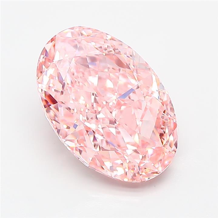 4.01 ct. oval Lab Grown Diamond front image