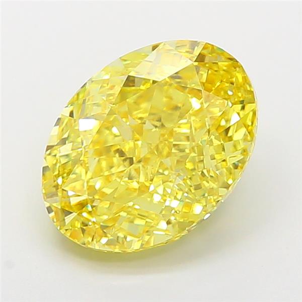 5.02 ct. oval Lab Grown Diamond front image