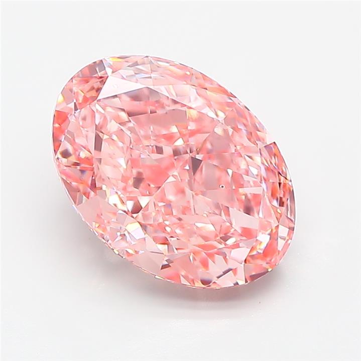 4.04 ct. oval Lab Grown Diamond front image