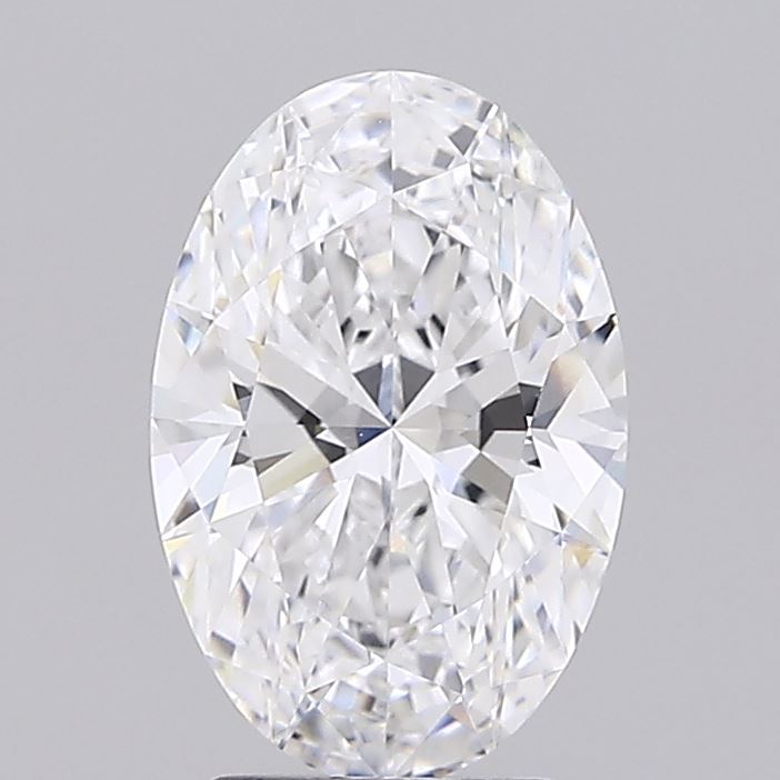 3.01 ct. oval Lab Grown Diamond front image