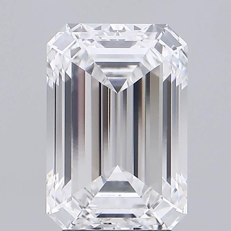 3.73 ct. emerald Lab Grown Diamond front image