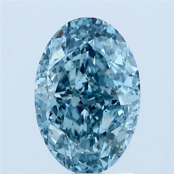 2.01 ct. oval Lab Grown Diamond front image