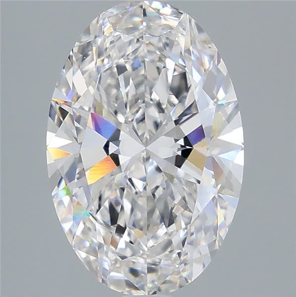 3.51 ct. oval Lab Grown Diamond front image