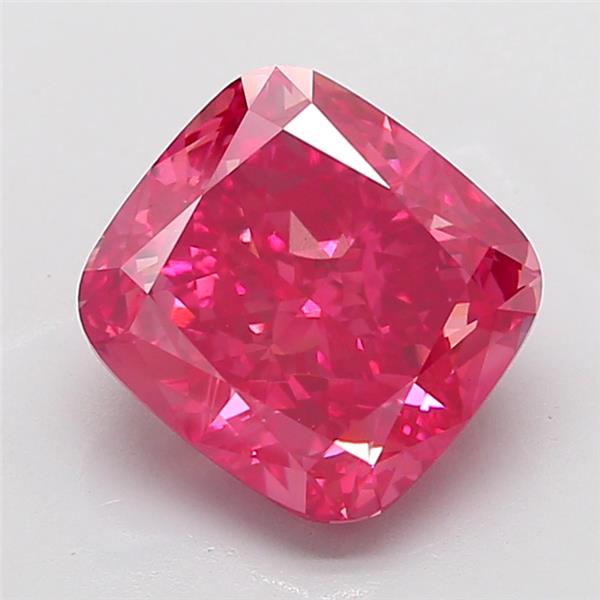 7.03 ct. cushion Lab Grown Diamond front image