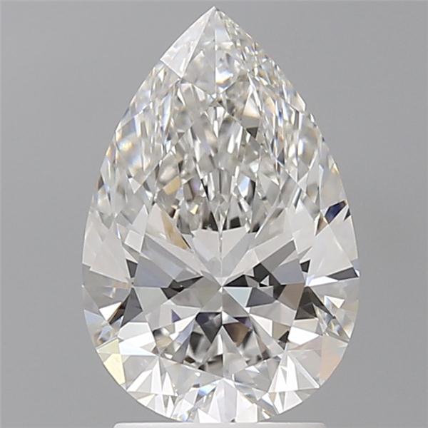 2.57 ct. pear Lab Grown Diamond front image