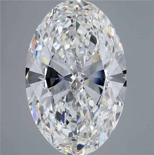 14.04 ct. oval Lab Grown Diamond front image