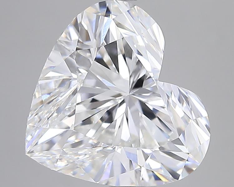 5.77 ct. heart Lab Grown Diamond front image