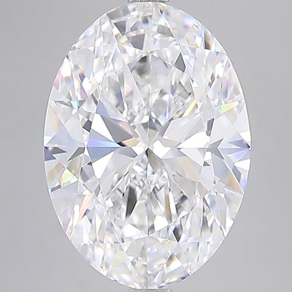 8.01 ct. oval Lab Grown Diamond front image