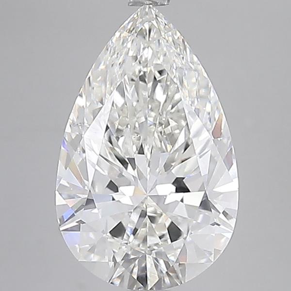 6.01 ct. pear Lab Grown Diamond front image