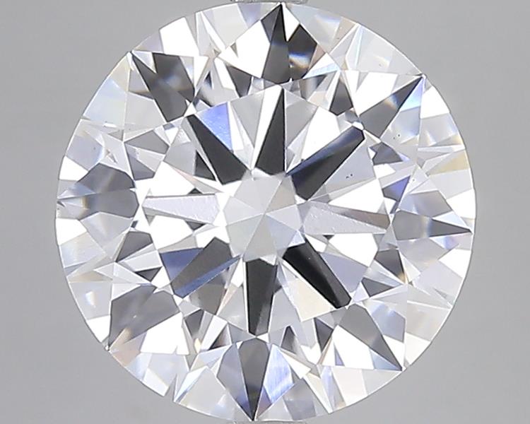 7.04 ct. round Lab Grown Diamond front image