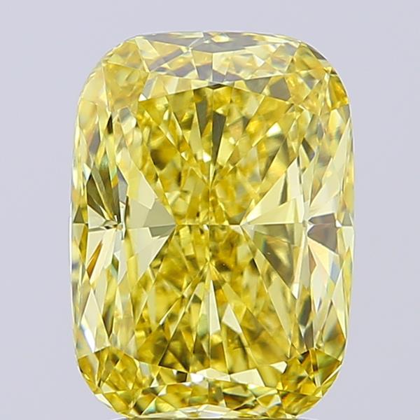 2.70 ct. cushion Lab Grown Diamond front image