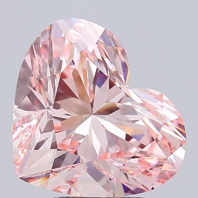 3.85 ct. heart Lab Grown Diamond front image