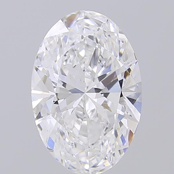 2.70 ct. oval Lab Grown Diamond front image