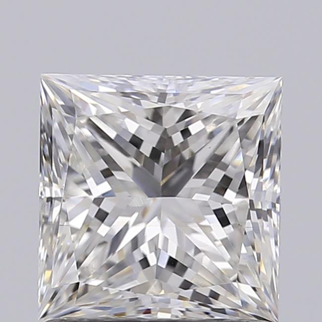 1.10 ct. princess Lab Grown Diamond front image