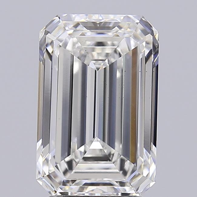 3.59 ct. emerald Lab Grown Diamond front image