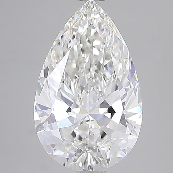 3.72 ct. pear Lab Grown Diamond front image