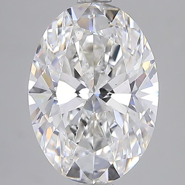3.55 ct. oval Lab Grown Diamond front image