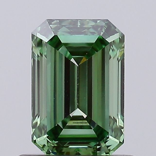 0.66 ct. emerald Lab Grown Diamond front image
