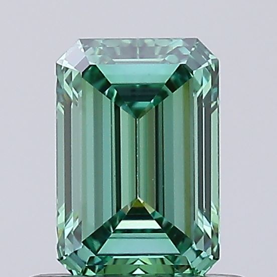 0.64 ct. emerald Lab Grown Diamond front image