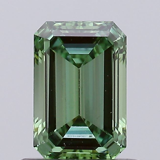 0.64 ct. emerald Lab Grown Diamond front image
