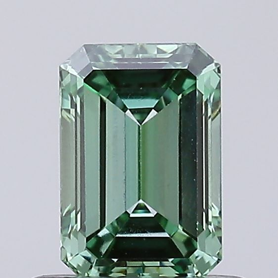 0.68 ct. emerald Lab Grown Diamond front image