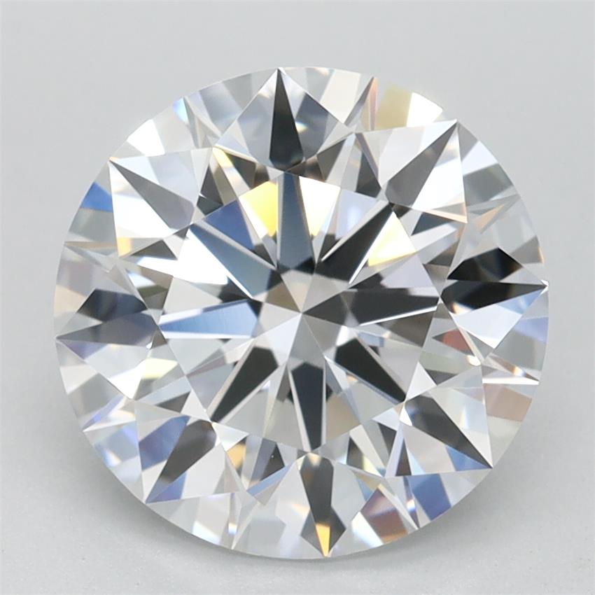 2.54 ct. round Lab Grown Diamond front image
