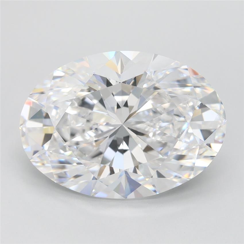 3.51 ct. oval Lab Grown Diamond front image