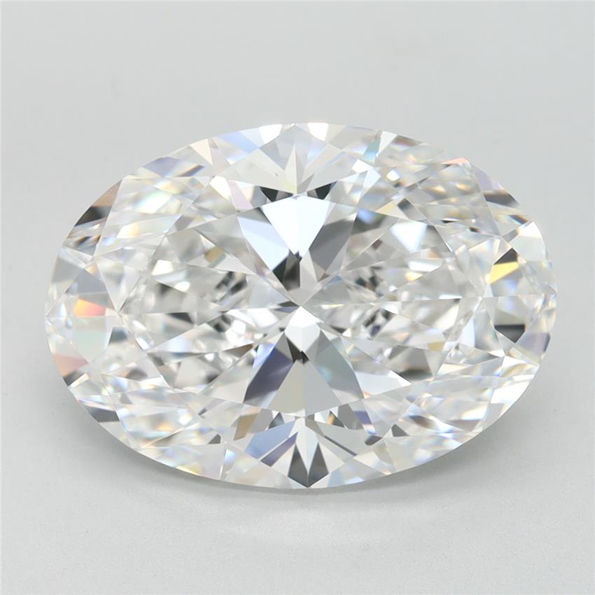 5.01 ct. oval Lab Grown Diamond front image