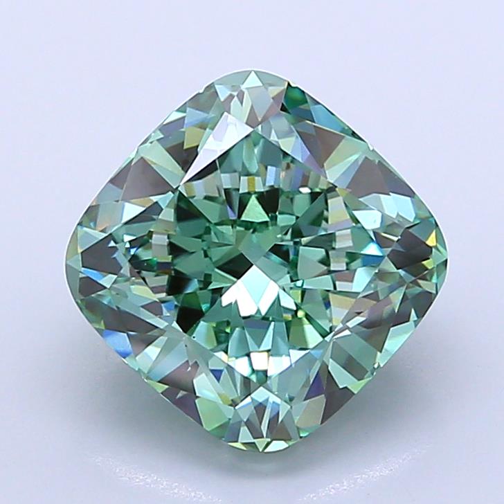 5.59 ct. cushion Lab Grown Diamond front image