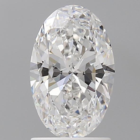 1.57 ct. oval Lab Grown Diamond front image