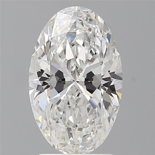 2.59 ct. oval Lab Grown Diamond front image