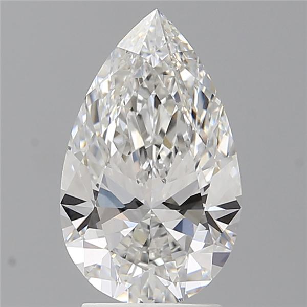 2.60 ct. pear Lab Grown Diamond front image