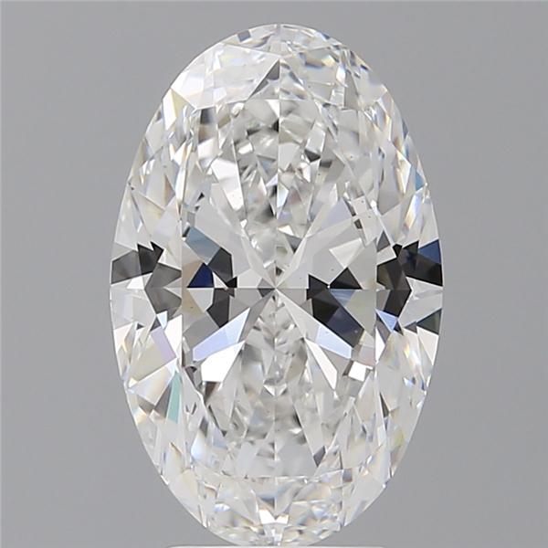 4.04 ct. oval Lab Grown Diamond front image