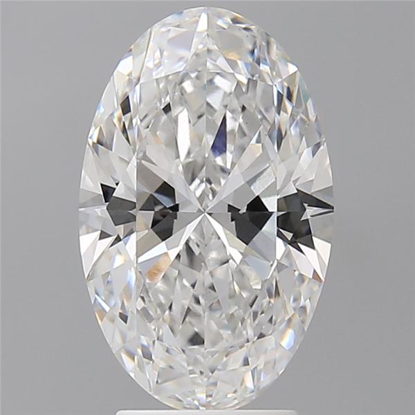 3.59 ct. oval Lab Grown Diamond front image