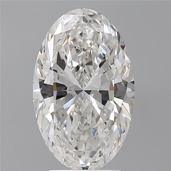 3.60 ct. oval Lab Grown Diamond front image