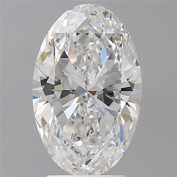 3.50 ct. oval Lab Grown Diamond front image