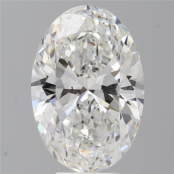 6.59 ct. oval Lab Grown Diamond front image