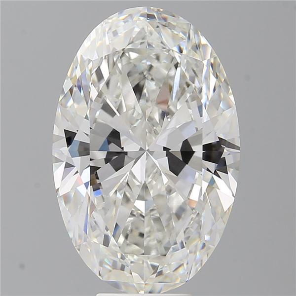 9.56 ct. oval Lab Grown Diamond front image
