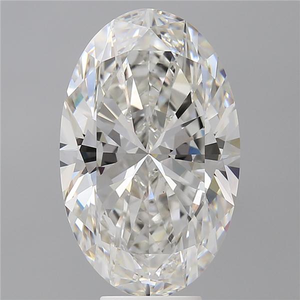 7.59 ct. oval Lab Grown Diamond front image
