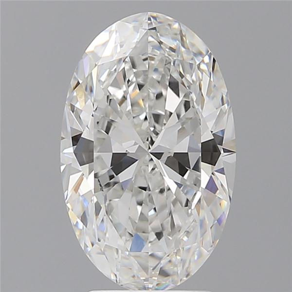 3.58 ct. oval Lab Grown Diamond front image