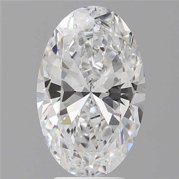 4.52 ct. oval Lab Grown Diamond front image