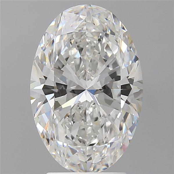 3.58 ct. oval Lab Grown Diamond front image