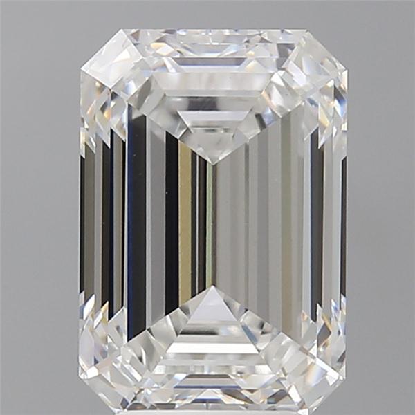 4.57 ct. emerald Lab Grown Diamond front image